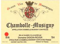 2010 Digioia Royer Chambolle Musigny