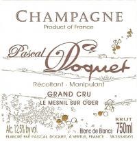 NV Pascal Doquet Grand Cru Extra Brut Blanc de Blancs