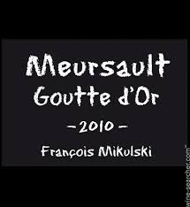 2014 Mikulski Meursault 1er Goutte d Or