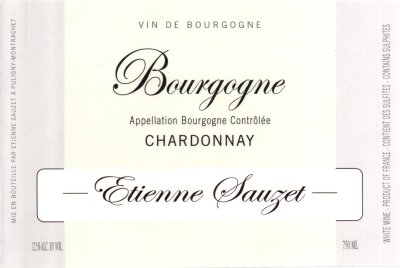 2014 Sauzet Bourgogne Blanc