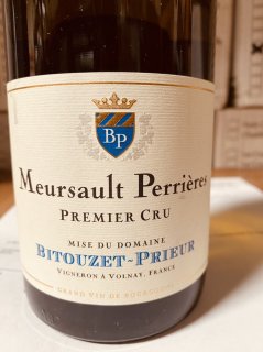 2016 Bitouzet Prieur Meursault 1er Perrieres