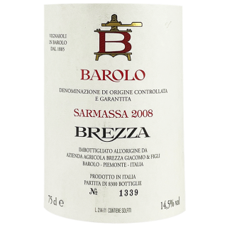 2008 Brezza Barolo Sarmassa
