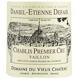 2010 Daniel Etienne Defaix Chablis 1er Vaillon