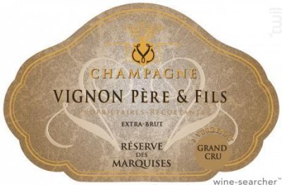 2017 Vignon Pere & Fils Champagne Reserve des Marquises Extra Brut Grand Cru
