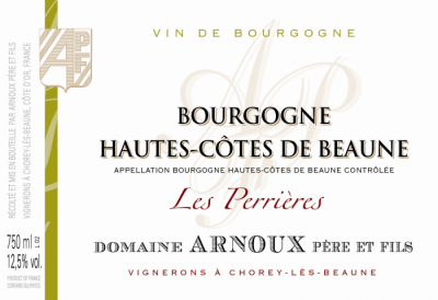 2017 Domaine Arnoux Bourgogne Hautes Cotes De Beaune