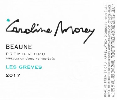 2017 Caroline Morey Beaune 1er Cru Greves Rouge
