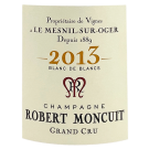2013 Robert Moncuit Champagne Blanc de Blancs Grand Cru