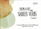 2020 Domaine des Sables Verts Saumur Blanc