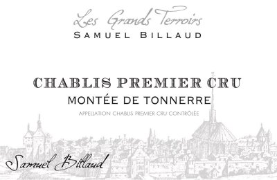 2016 Samuel Billaud Chablis 1er Montee de Tonnerre
