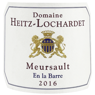 2016 Heitz Lochardet Meursault La Barre