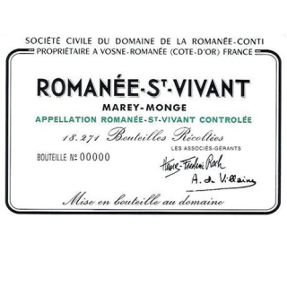 1999 Domain de la Romanee Conti Romanee St Vivant