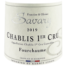 2019 Savary, Francine & Olivier Chablis 1er Fourchaume