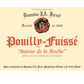 2019 Ferret, J.A. Pouilly Fuisse Autour de la Roche