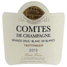 2013 Taittinger Comtes de Champagne Blanc de Blancs