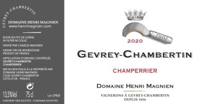 2020 Henri Magnien Gevrey Chambertin Champerrier