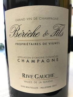(2013) Bereche Champagne Rive Gauche