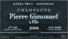 2014 Pierre Gimonnet Champagne Oenophile Blanc des Blancs Extra Brut