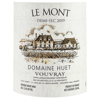2019 Domaine Huet Vouvray Le Mont Demi Sec