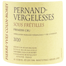 2020 Pierre-Yves Colin-Morey Pernand-Vergelesses 1er Sous Fretille Blanc
