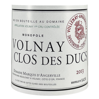 2013 d'Angerville Volnay 1er Cru Clos des Ducs