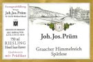 2022 JJ Prum Graacher Himmelreich Spatlese