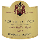 2002 Ponsot Clos de la Roche Vieilles Vignes