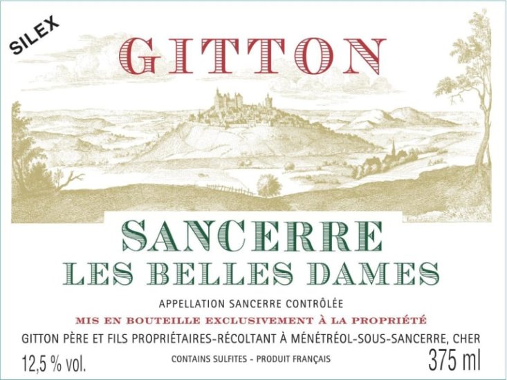 Gitton Sancerre Les Belles Dames - Click Image to Close