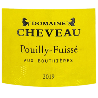2019 Domaine Cheveau Pouilly Fuisse Aux Bouthieres