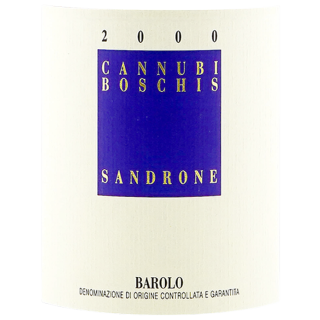 2000 Sandrone Barolo Cannubi Boschis
