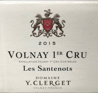 2017 Domaine Y. Clerget Volnay 1er Cru Les Santenots