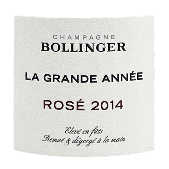 Bollinger La Grande Annee Rose - Click Image to Close