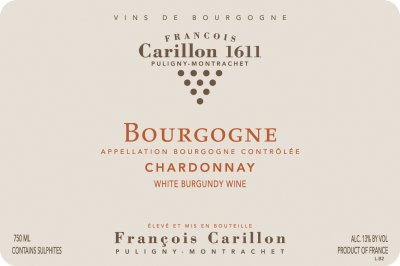 2014 Francois Carillon Bourgogne Blanc