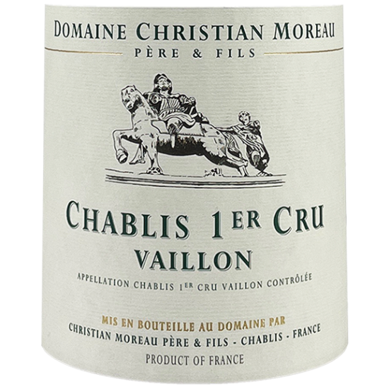 Christian Moreau Chablis Vaillon 375ml - Click Image to Close