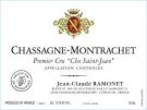 2021 Jean Claude Ramonet Chassagne Montrachet 1er Clos St Jean Rouge