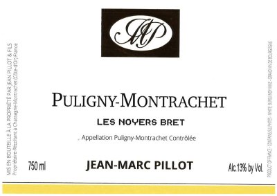 2019 Jean Marc Pillot Puligny-Montrachet “Les Noyers Bret”