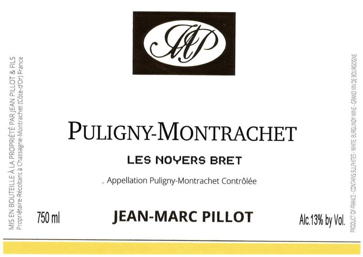 Jean Marc Pillot Puligny-Montrachet “Les Noyers Bret” - Click Image to Close