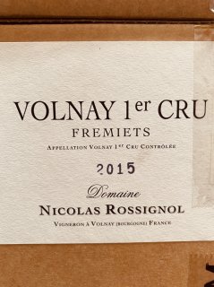 2015 Nicolas Rossignol Volnay 1er Cru Les Fremiets