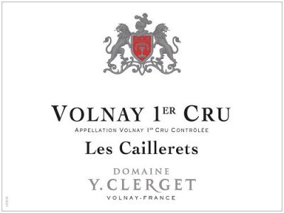 2015 Y. Clerget Volnay En Caillerets