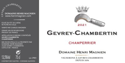 2021 Henri Magnien Gevrey Chambertin Champerrier