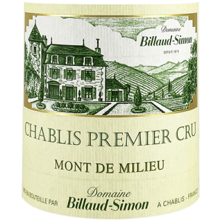 2019 Billaud Simon Chablis 1er Mont de Milieu