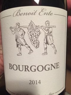 2014 Benoit Ente Bourgogne Rouge