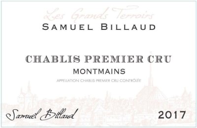2017 Samuel Billaud Chablis 1er Montmains