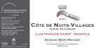 2021 Henri Magnien Cote de Nuits Village Clos Francois Thurot Monopole