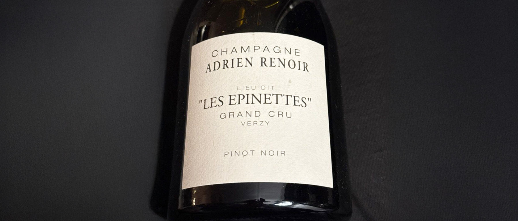 Adrien Renoir Champagne Grand Cru "Les Épinettes" Extra Brut 2020