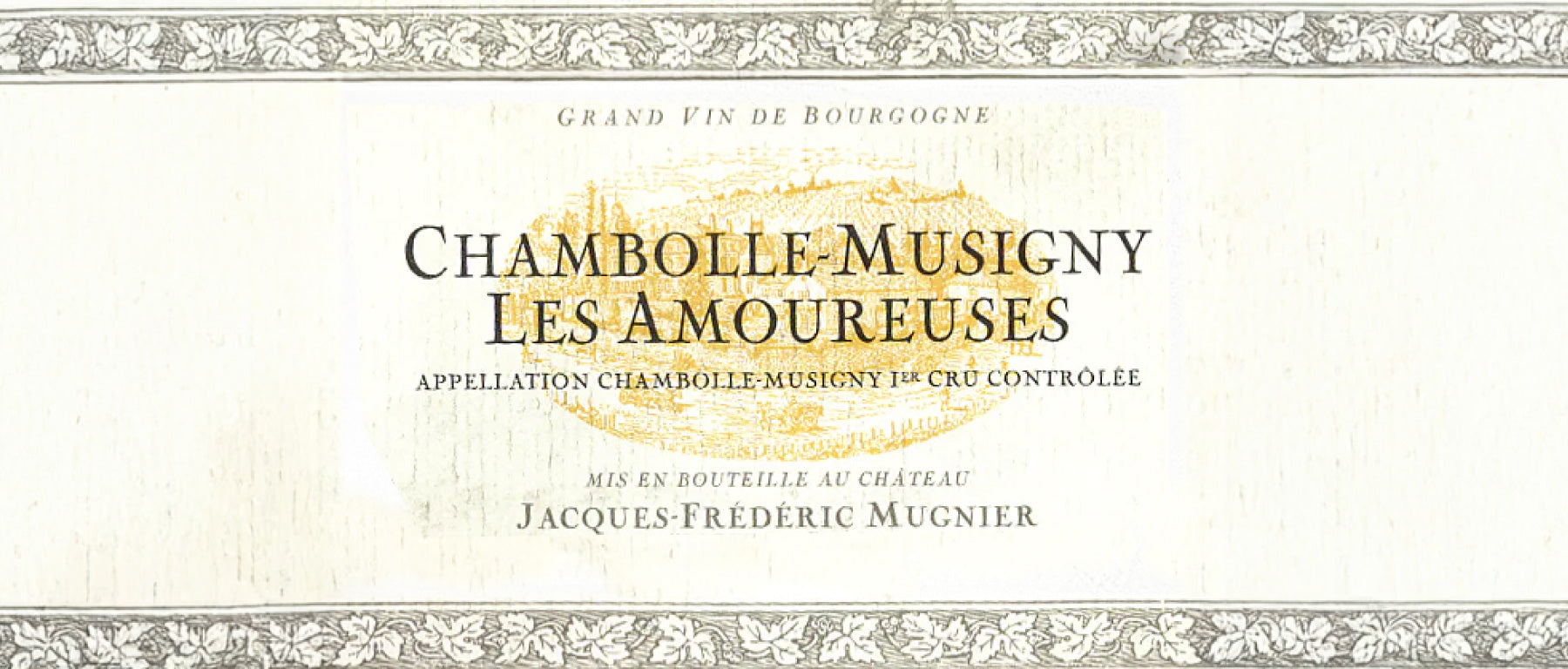 Jacques-Frédéric Mugnier Chambolle Musigny 1er Cru "Les Amoureuses" 2022