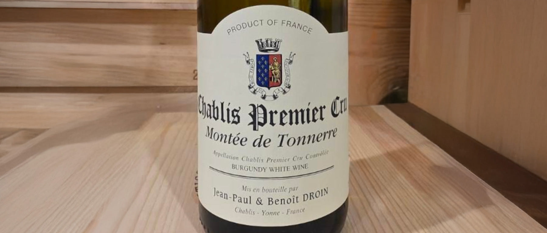 Jean-Paul & Benoît Droin Chablis 1er Cru “Montée de Tonnerre” 2024