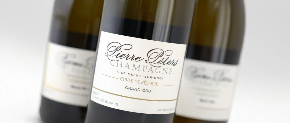  Pierre Peters Champagne "Cuvee de Reserve" Grand Cru Blanc de Blancs Brut NV