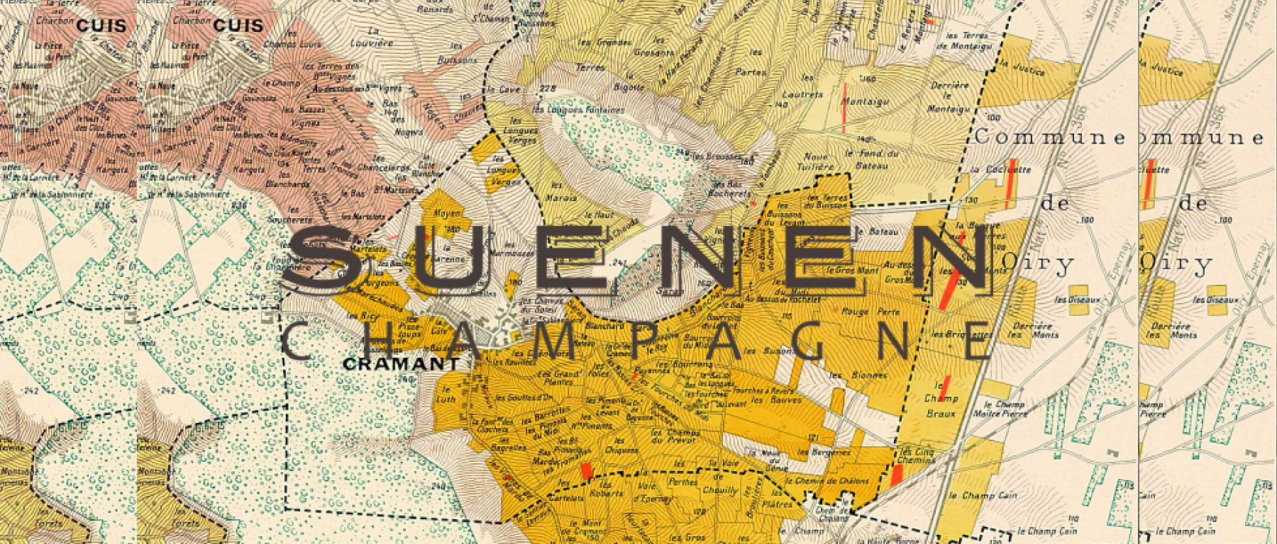 Suenen Champagne Map