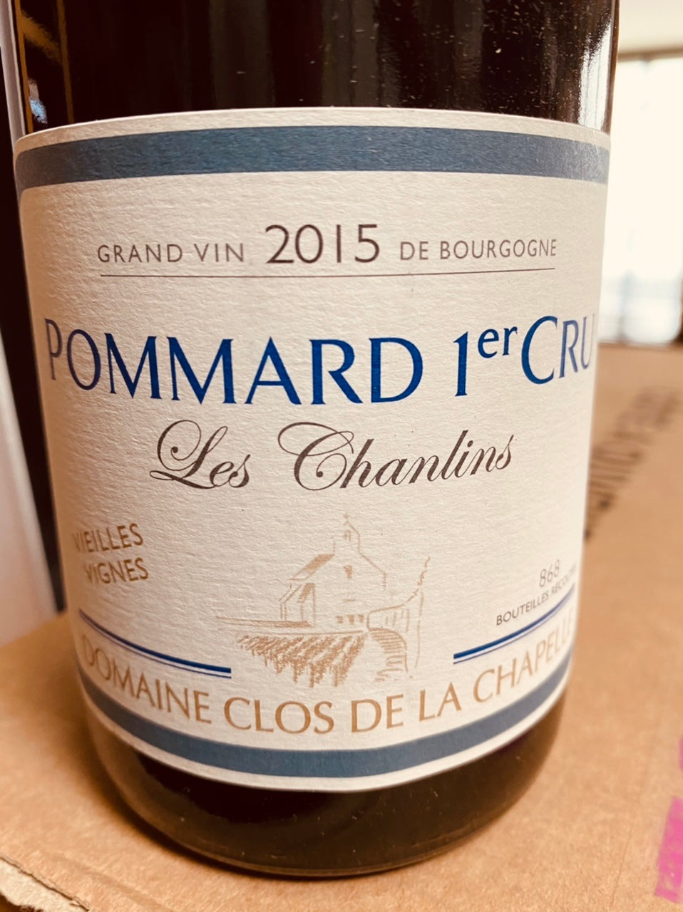 Clos de la Chapelle Pommard 1er Cru "Les Chanlins" Vieilles Vignes 2015