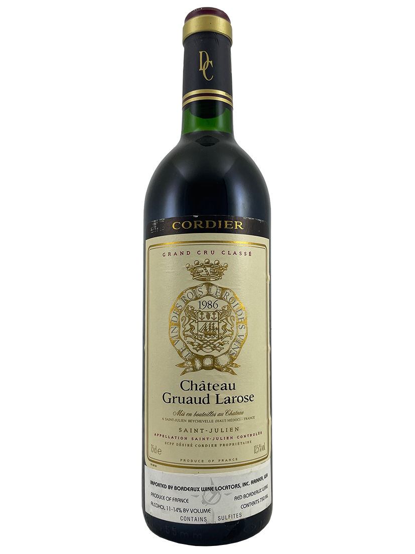 1986 Chateau Gruaud Larose